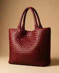 Delia Women's Handwoven Tote Bag