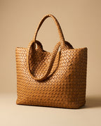 Delia Women's Handwoven Tote Bag