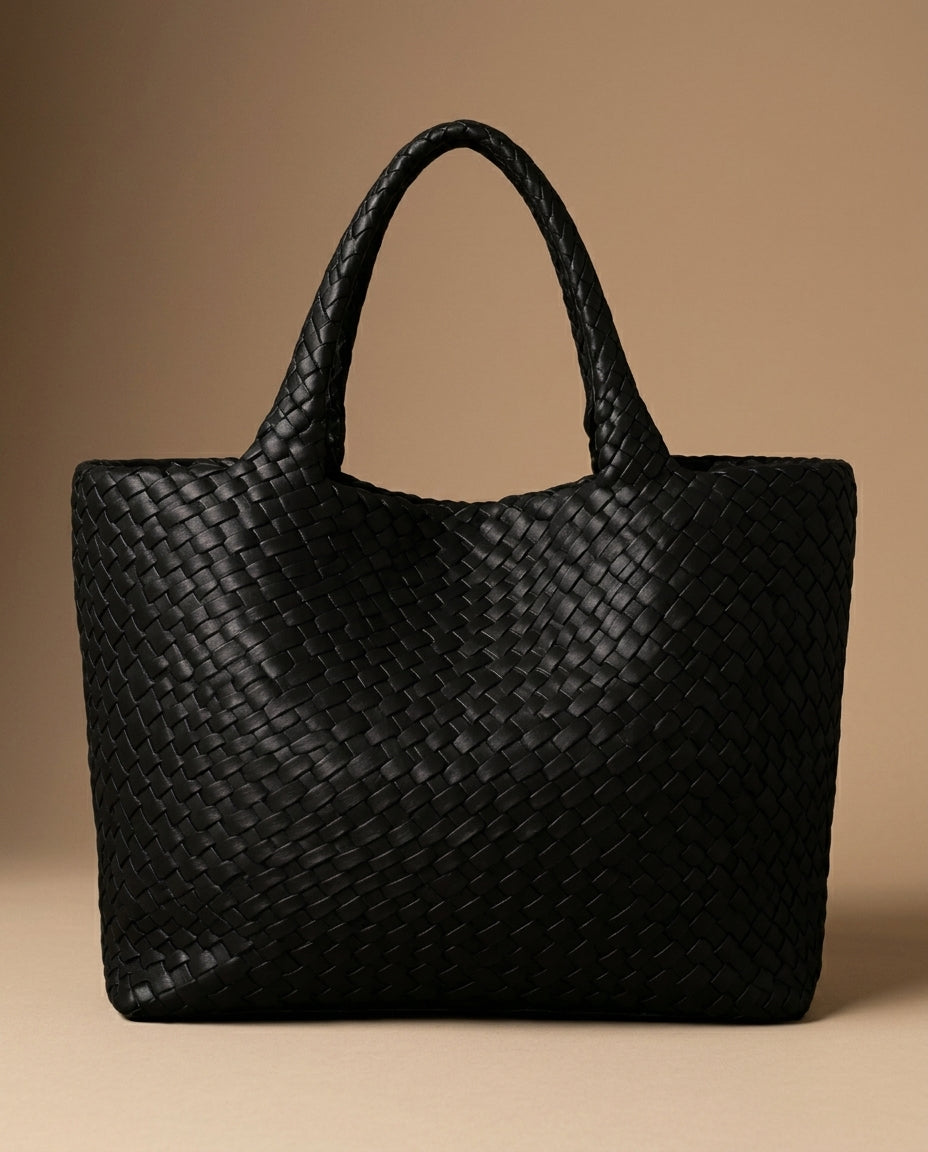 Delia Women's Handwoven Tote Bag
