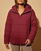 Juno Women's Lightweight Hooded Puffer