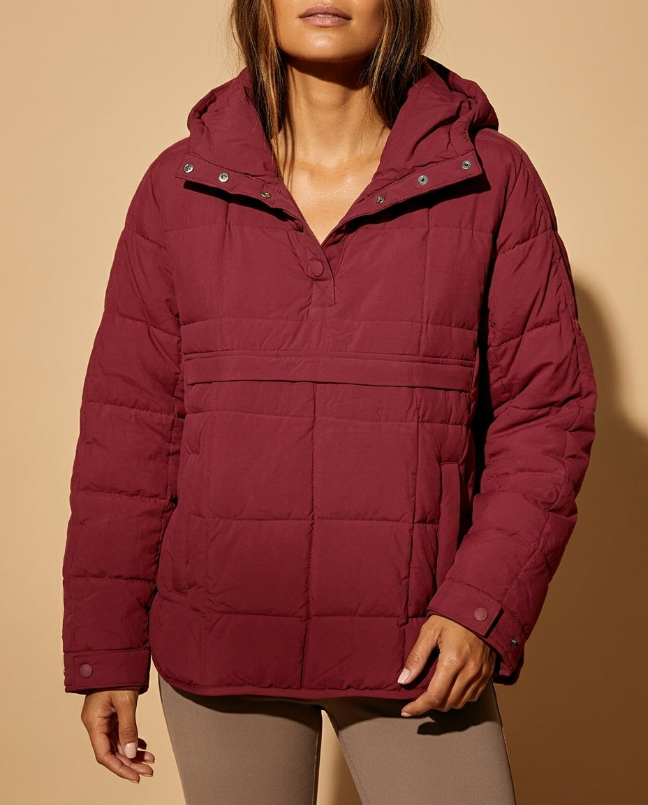 Juno Women's Lightweight Hooded Puffer