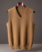 Rourke Men's Cashmere V Neck Vest
