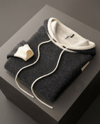 Larkin Men's Oversized Cashmere Hoodie