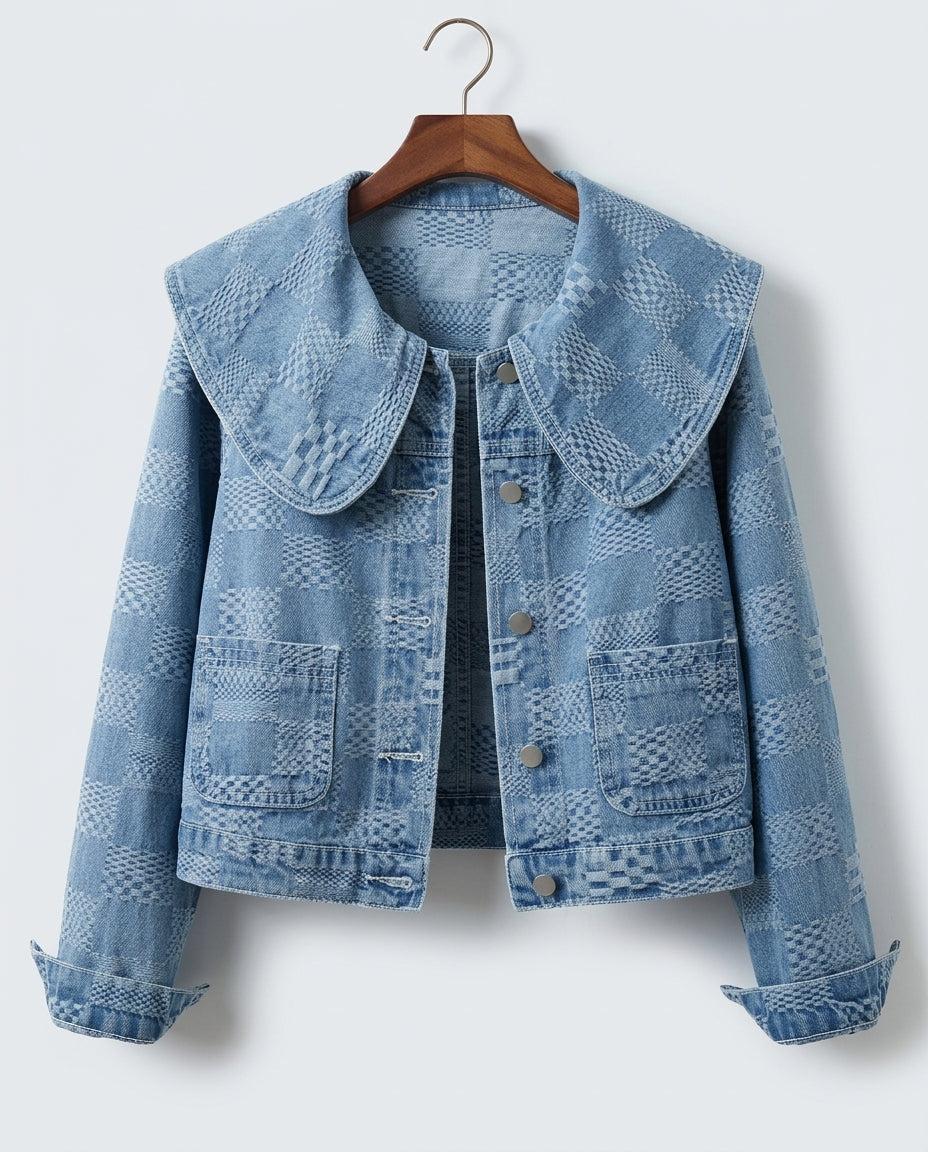Margot Women's Cropped Denim Jacket