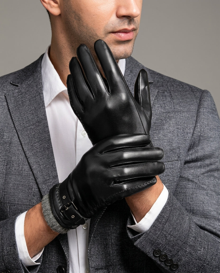 Ashford Men's Italian Leather Gloves