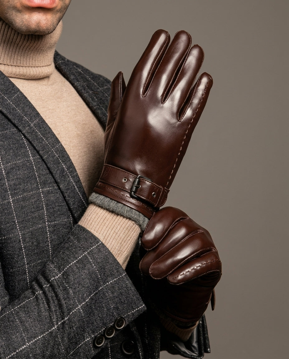 Ashford Men's Italian Leather Gloves