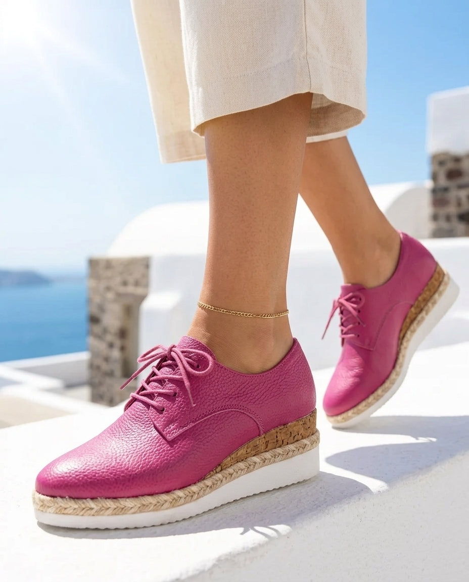 Juliette Women's Orthopedic Leather Platforms