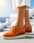 Juliette Women's Orthopedic Leather Platforms