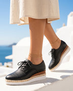 Juliette Women's Orthopedic Leather Platforms
