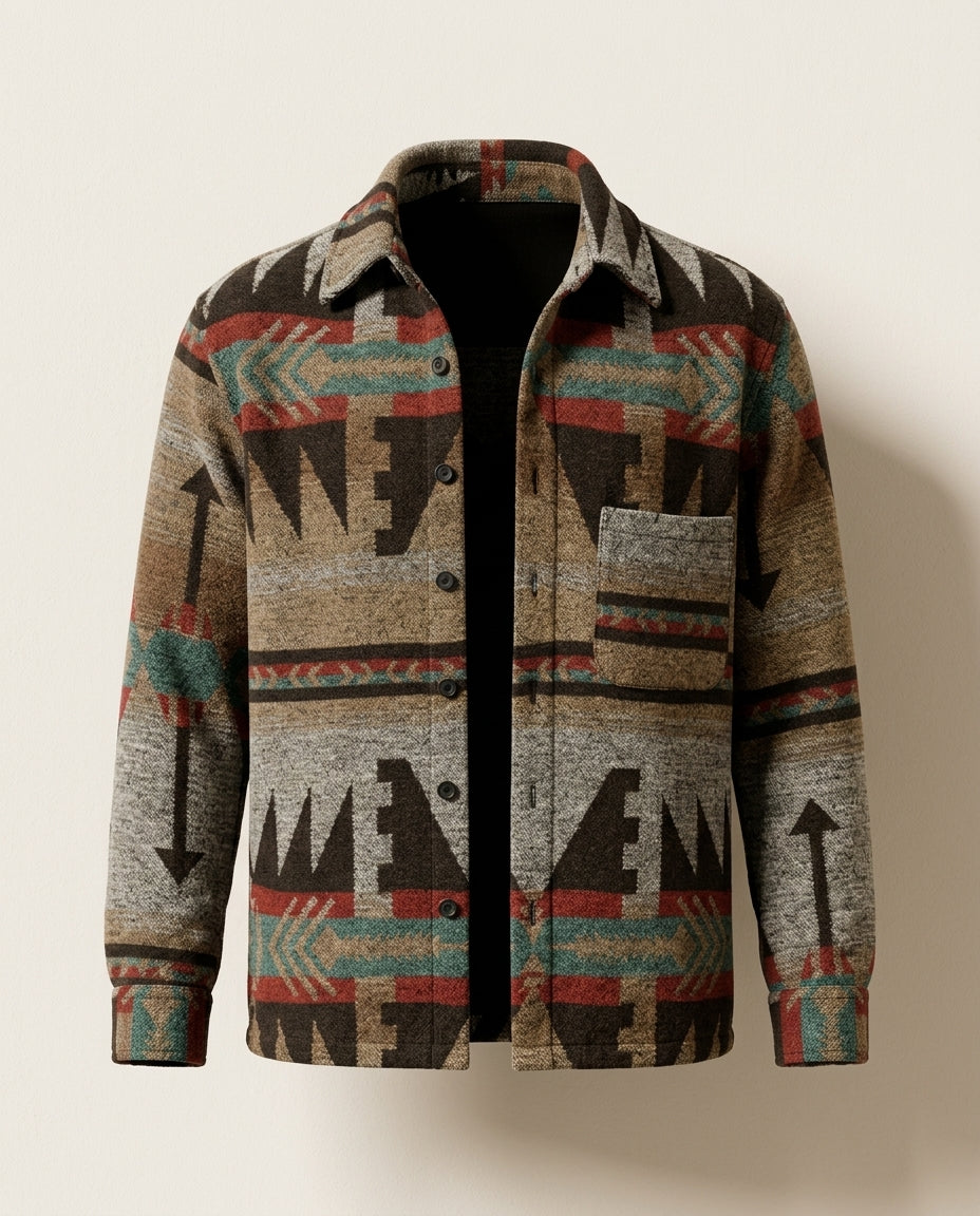 Calloway Men's Flannel Western Shirt