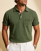 Marlow Men's Vintage Casual Polo Shirt
