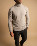 Holt Men's Ribbed Turtleneck Sweater