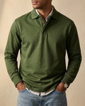 Garrett Men's Long Sleeve Polo Shirt