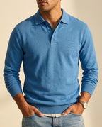 Garrett Men's Long Sleeve Polo Shirt