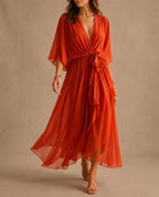 Juliette Women's V Neck Wedding Guest Dress