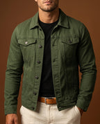Marlon Men's Modern Denim Jacket