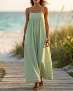 Salma Women's Striped Maxi Dress