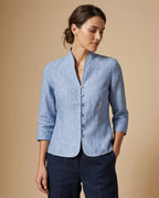Maren Women's Lightweight Chambray Blouse