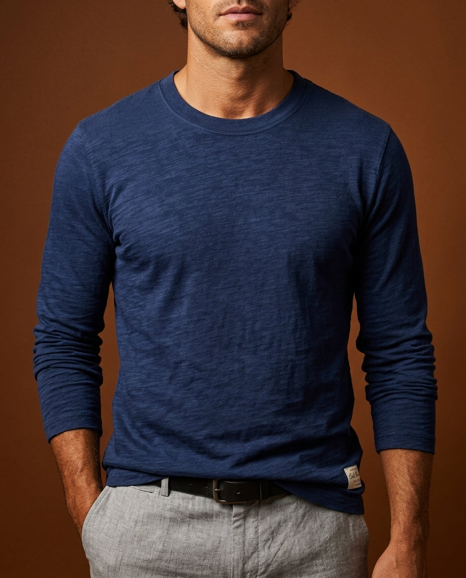 Cormac Men's Organic Cotton Long Sleeve Tee