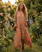 Rosalind Women's Boho Oversized Maxi Dress