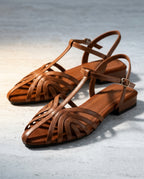 Della Women's Orthopedic Leather Sandals