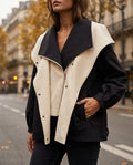 Sabine Women's Oversized Two Tone Windbreaker