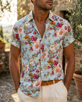 Auguste Men's Floral Short Sleeve Shirt