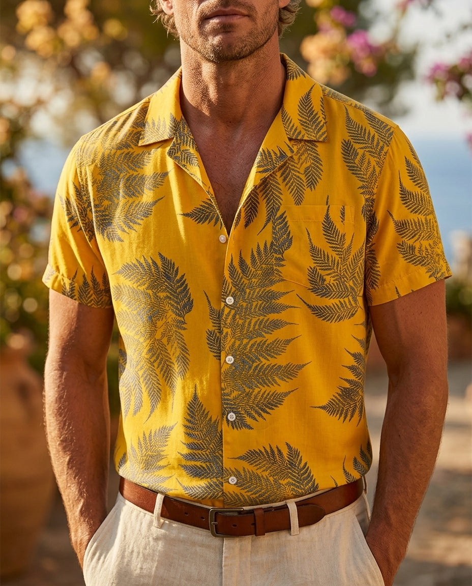 Rhys Men's Lightweight Short Sleeve Shirt