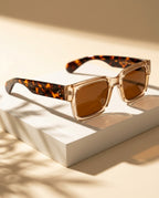 Anouk Women's Tortoiseshell Square Sunglasses
