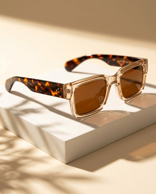 Anouk Women's Tortoiseshell Square Sunglasses
