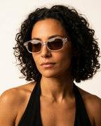 Vivienne Women's Frosted Acetate Sunglasses