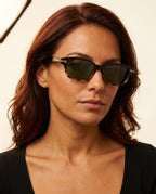 Vivienne Women's Frosted Acetate Sunglasses
