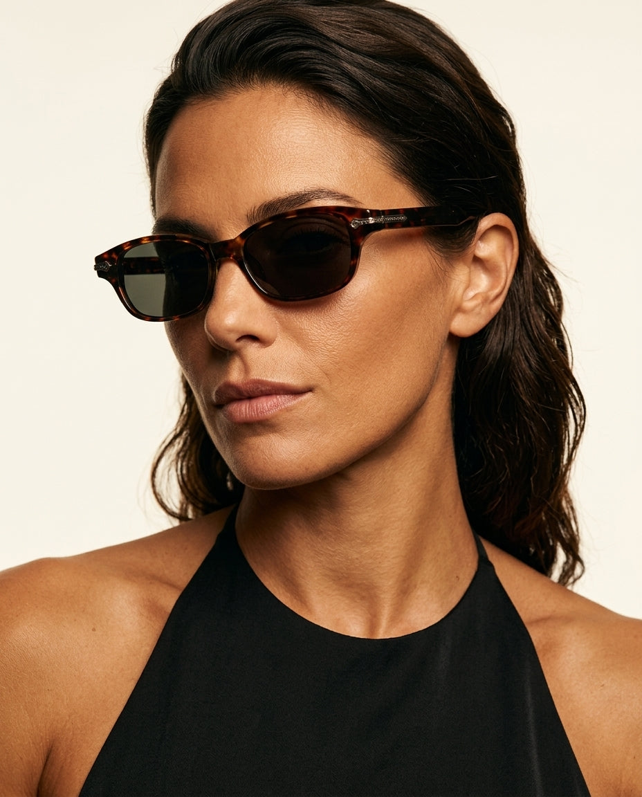 Vivienne Women's Frosted Acetate Sunglasses