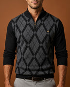 Barrett Men's Plaid Long Sleeve Pullover