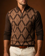 Barrett Men's Plaid Long Sleeve Pullover