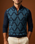 Barrett Men's Plaid Long Sleeve Pullover