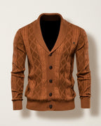 Hale Men's Cotton V Neck Cardigan