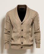 Hale Men's Cotton V Neck Cardigan