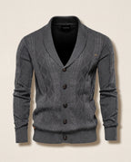 Hale Men's Cotton V Neck Cardigan
