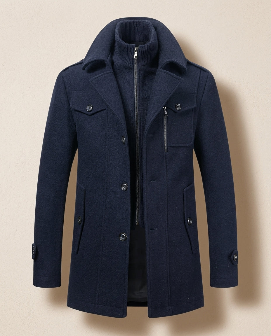 Ellison Men's Cotton Tailored Coat