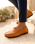 Cassius Men's Lightweight Leather Loafers
