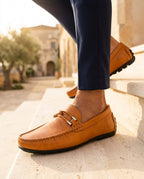 Cassius Men's Lightweight Leather Loafers