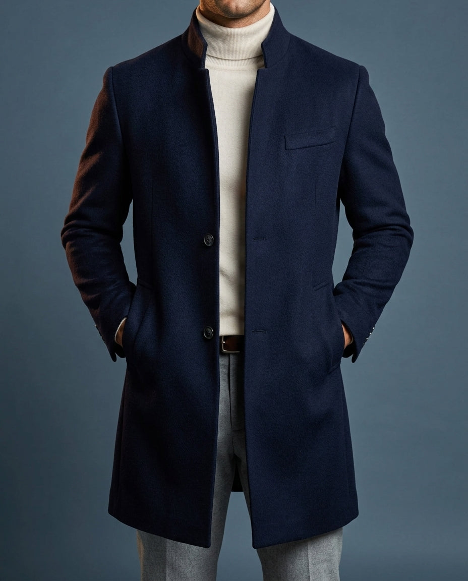Winslow Men's Virgin Wool Tailored Coat