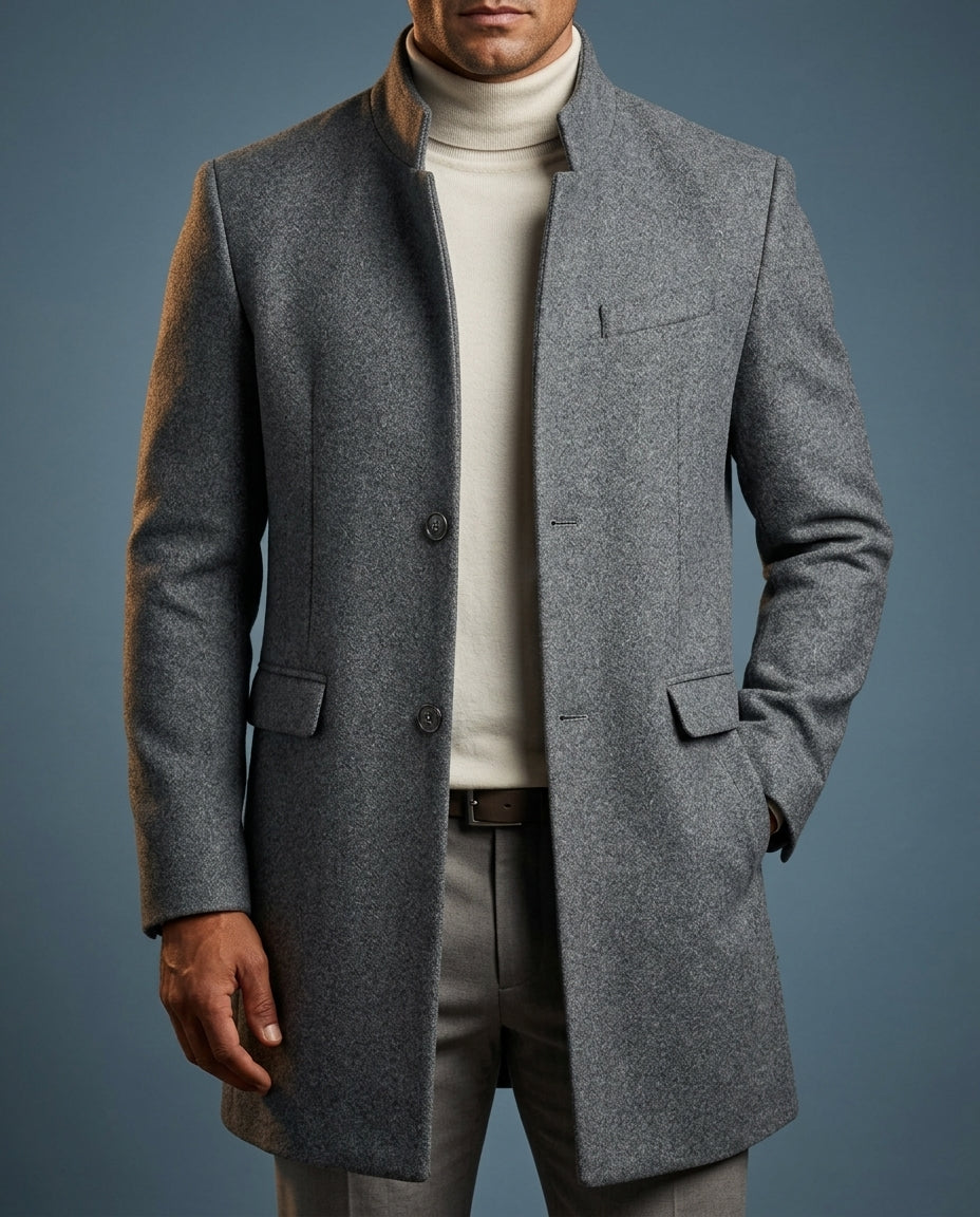 Winslow Men's Virgin Wool Tailored Coat