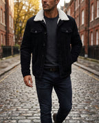 Bridger Men's Sherpa Lined Corduroy Jacket