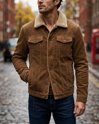 Bridger Men's Sherpa Lined Corduroy Jacket