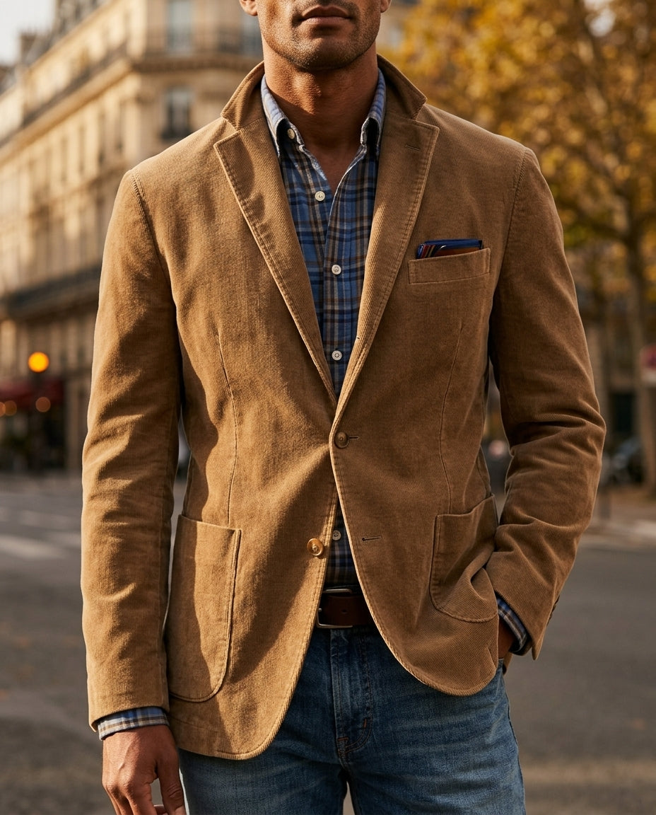 Whitaker Men's Slim Fit Tailored Blazer