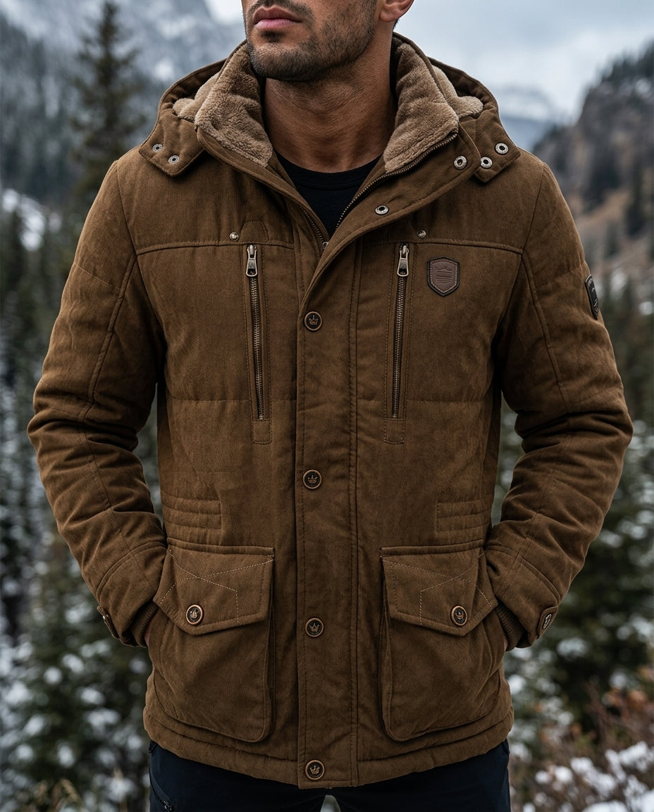Larsen Men's Insulated Hooded Winter Jacket