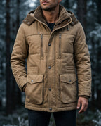 Larsen Men's Insulated Hooded Winter Jacket
