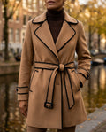 Verity Women's Belted Wool Blend Coat